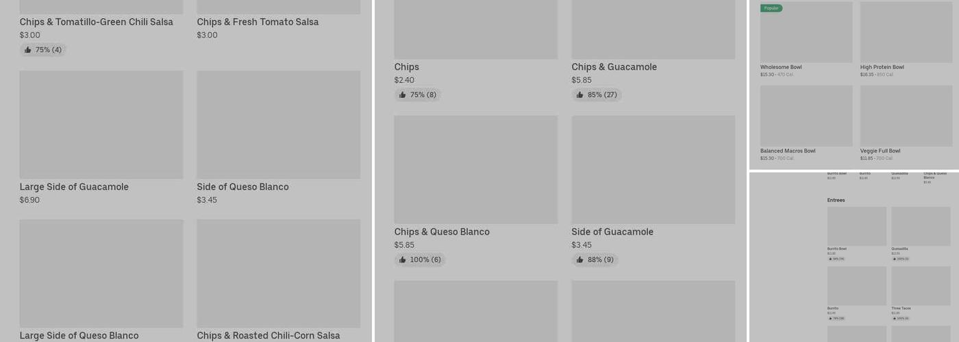 Chipotle Mexican Grill Menu