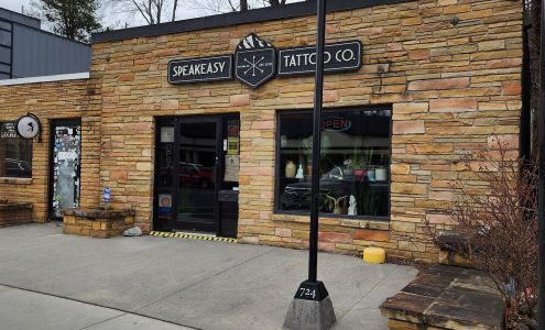Speakeasy Tattoo Company 728 W King St, Boone North Carolina 28607