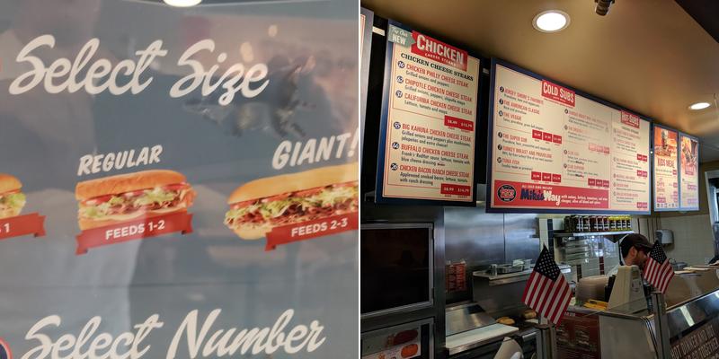 Jersey Mike's Subs Menu