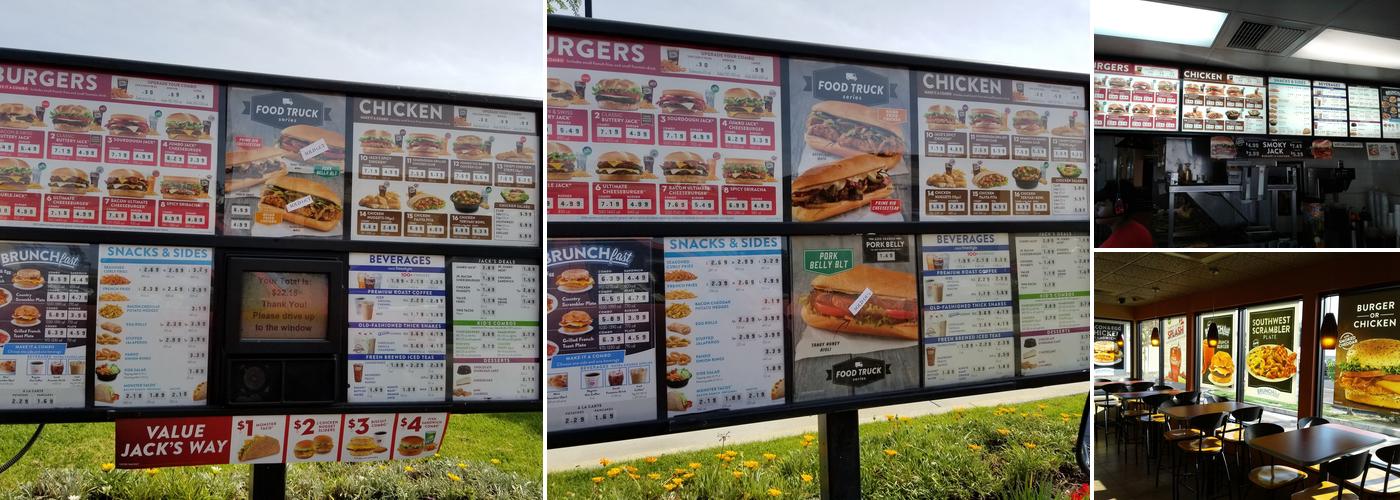 Jack in the Box Menu