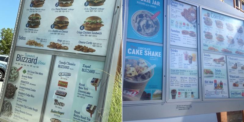Dairy Queen Grill & Chill Menu