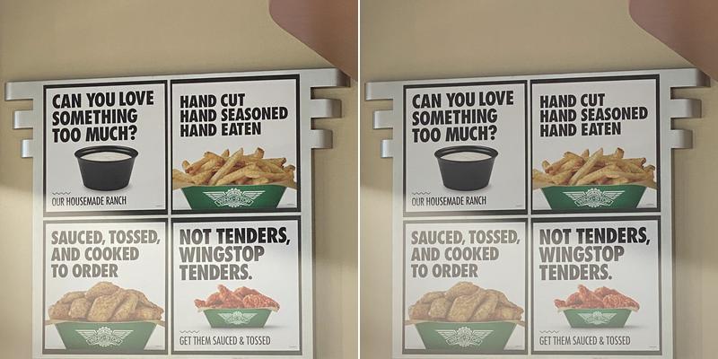 Wingstop Menu