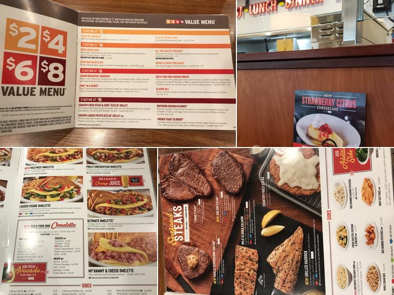 Denny's Menu