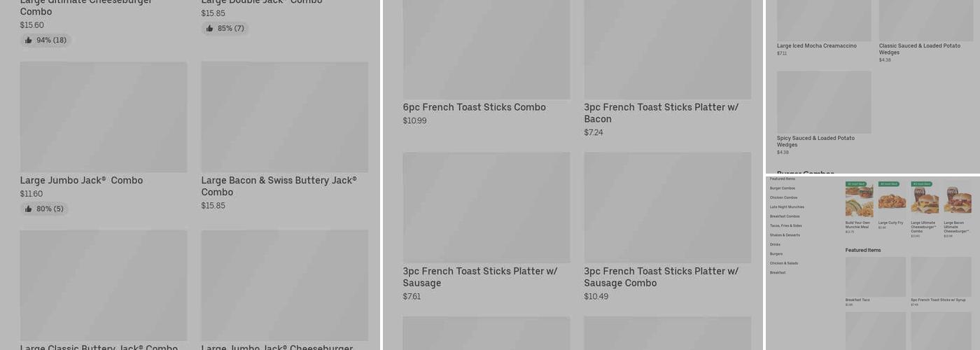 Jack In The Box Menu