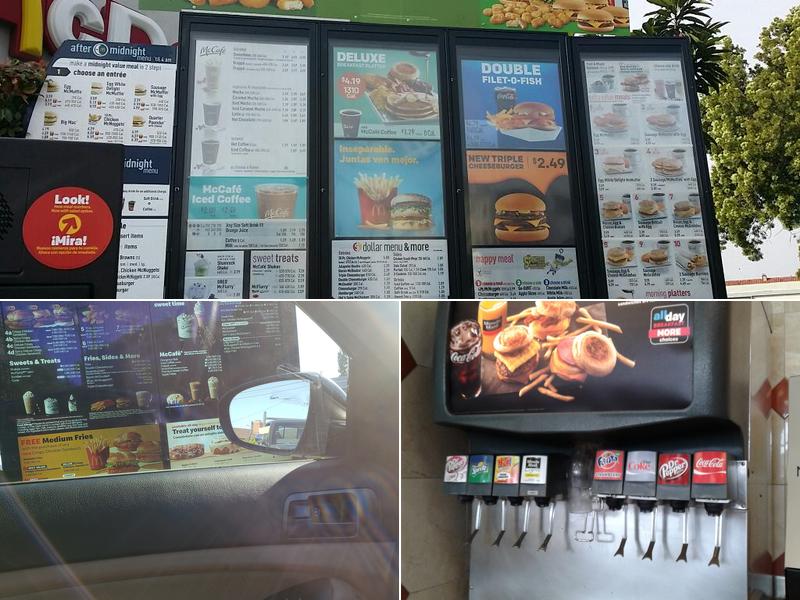 McDonald's Menu