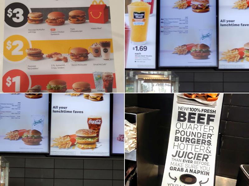 McDonald's Menu