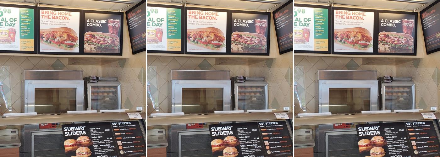 Subway Menu