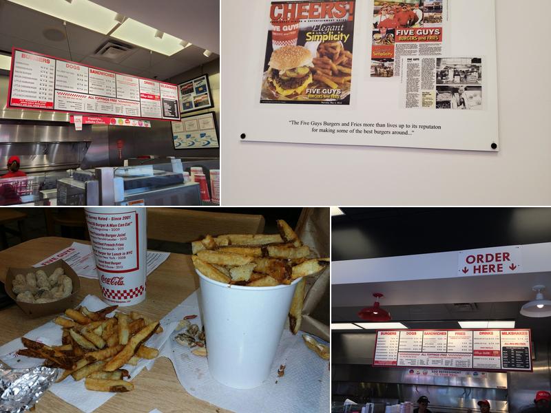 Five Guys Menu
