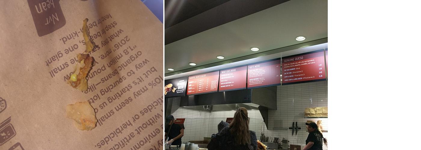 Chipotle Mexican Grill Menu