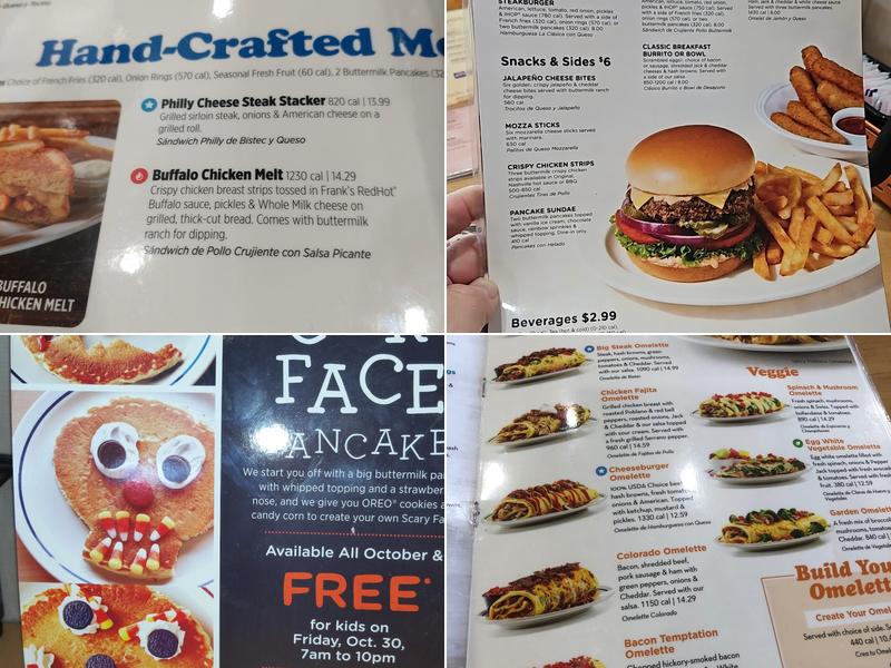 IHOP Menu
