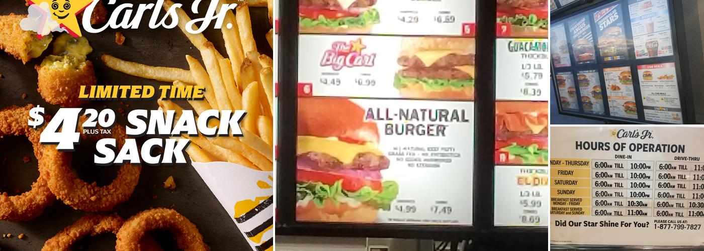 Carl’s Jr. Menu