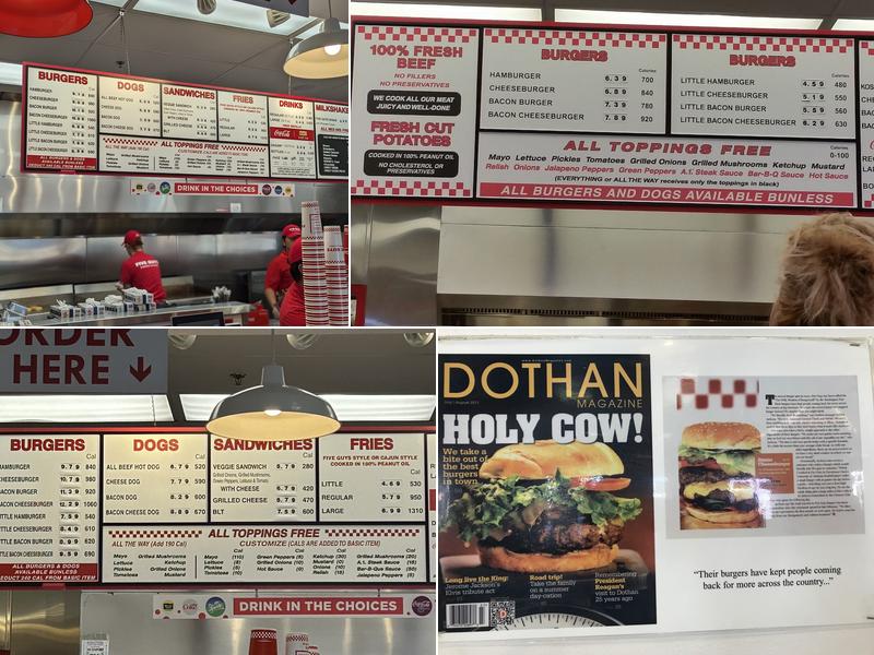 Five Guys Menu