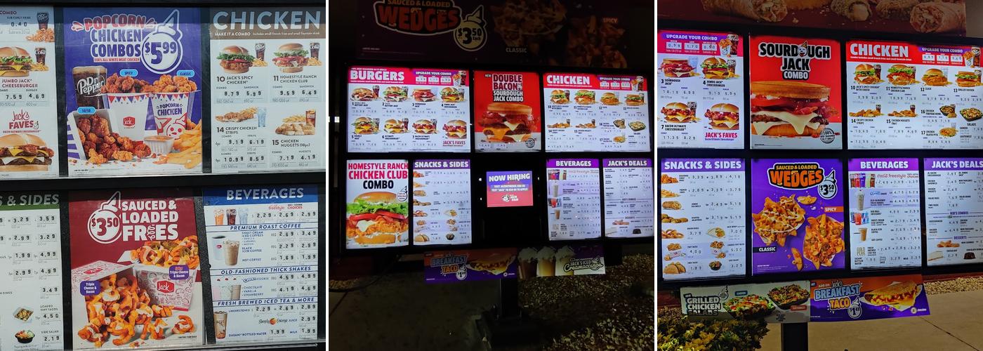 Jack In The Box Menu