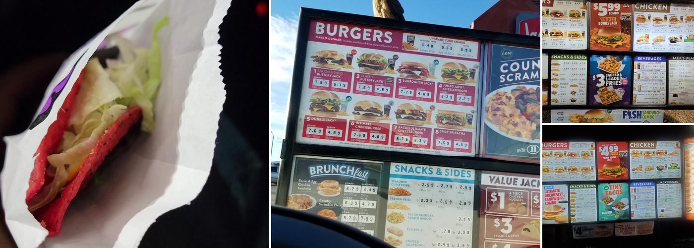 Jack In The Box Menu