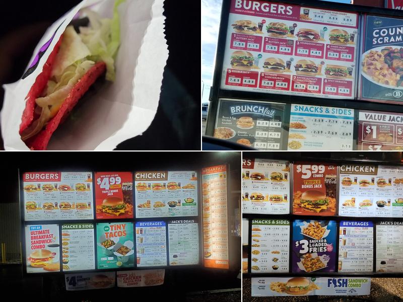 Jack In The Box Menu