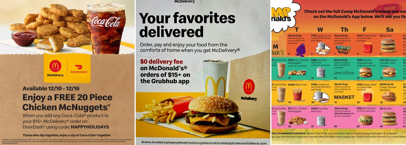 McDonald's Menu