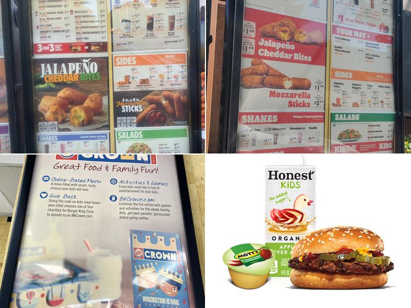 Burger King Menu