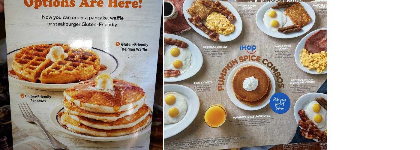 IHOP Menu