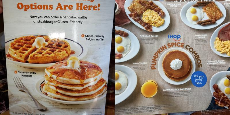 IHOP Menu