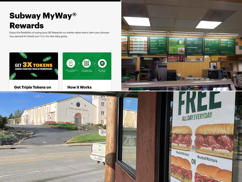 SUBWAY Menu