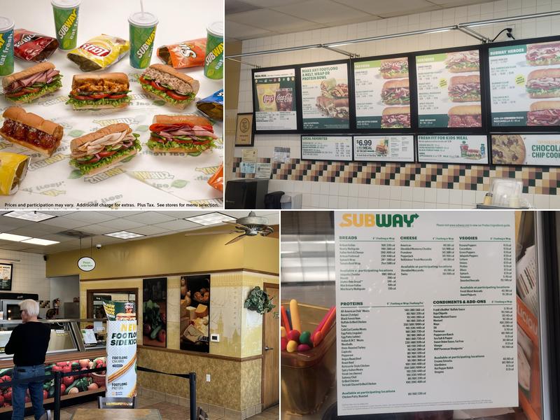 Subway Menu