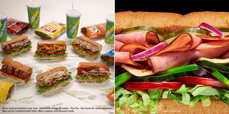 Subway Menu