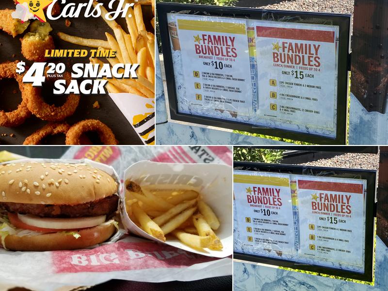 Carl’s Jr. Menu