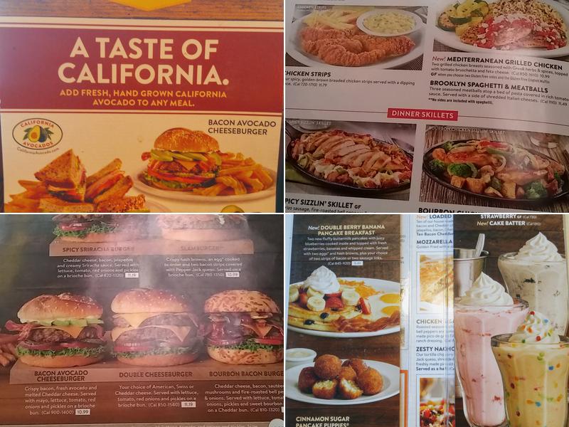 Denny's Menu