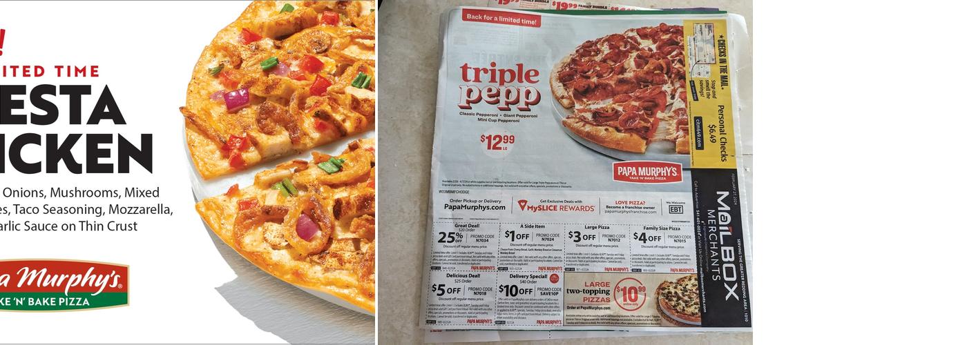 Papa Murphy's | Take 'N' Bake Pizza Menu