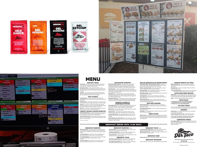 Del Taco Menu