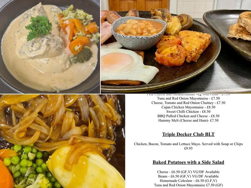 JP at the Castle Menu