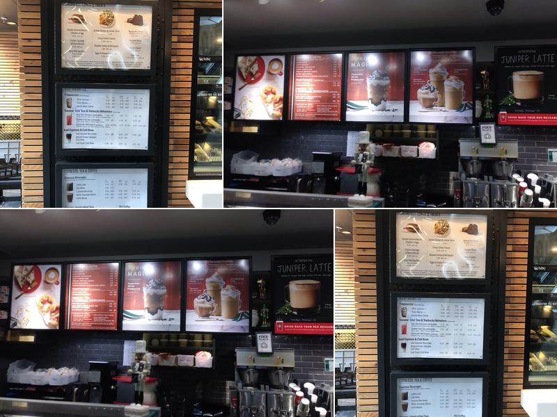 Starbucks Menu