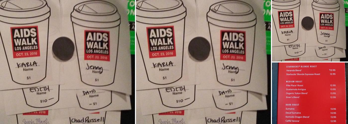 Starbucks Menu