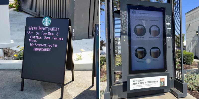 Starbucks Menu