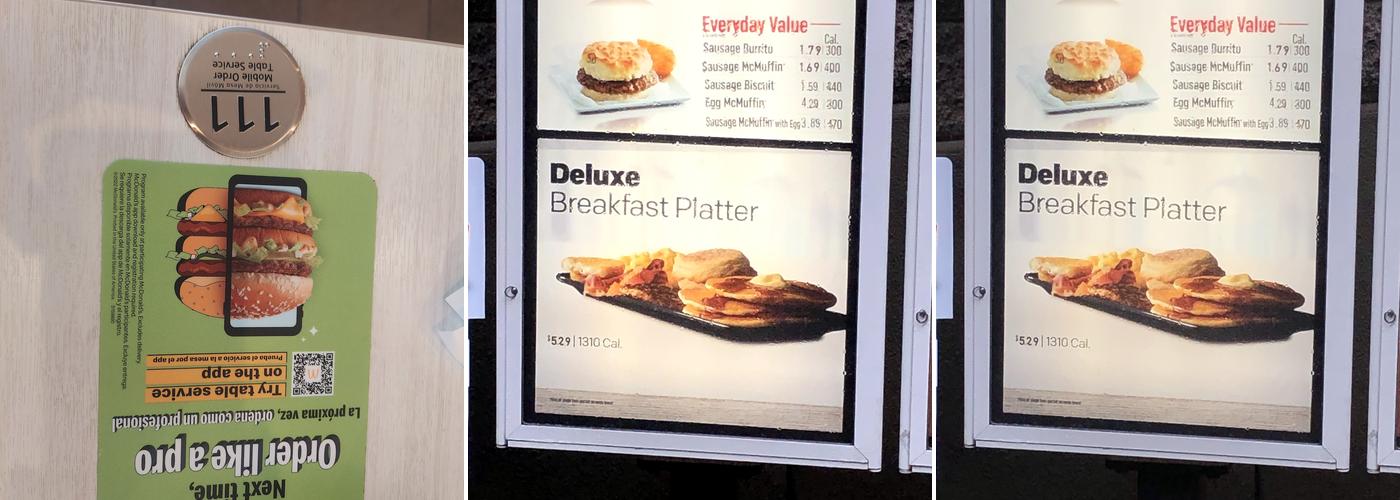 McDonald's Menu