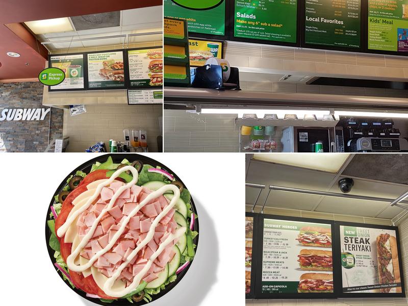 Subway Menu
