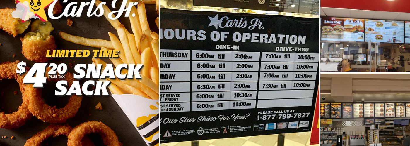 Carl's Jr. Menu