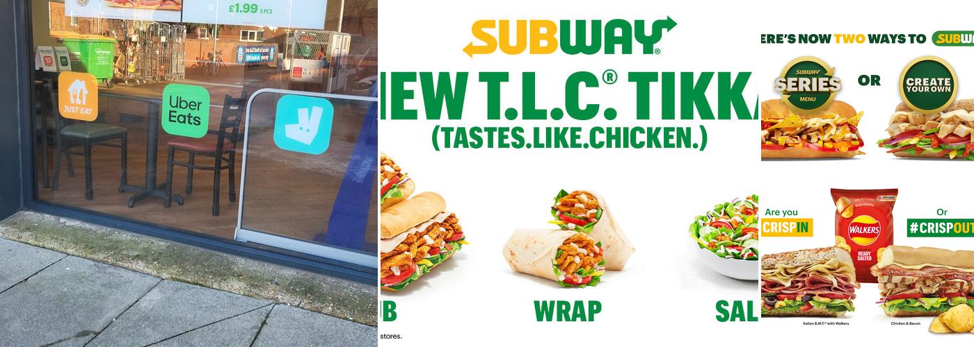 Subway Menu