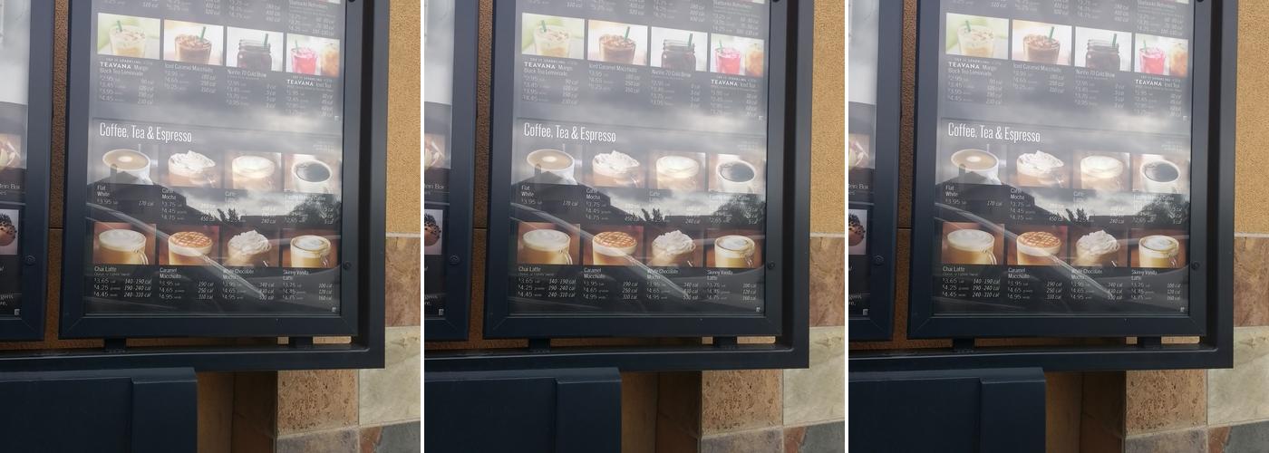 Starbucks Menu