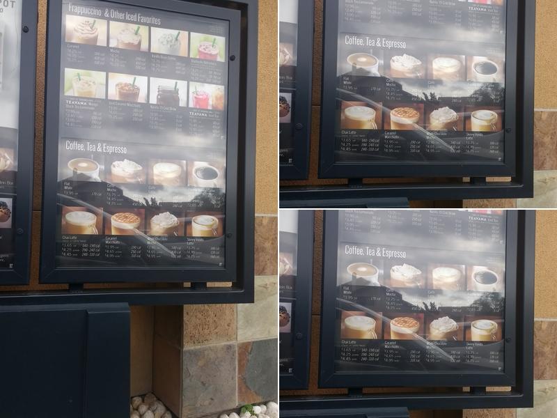 Starbucks Menu