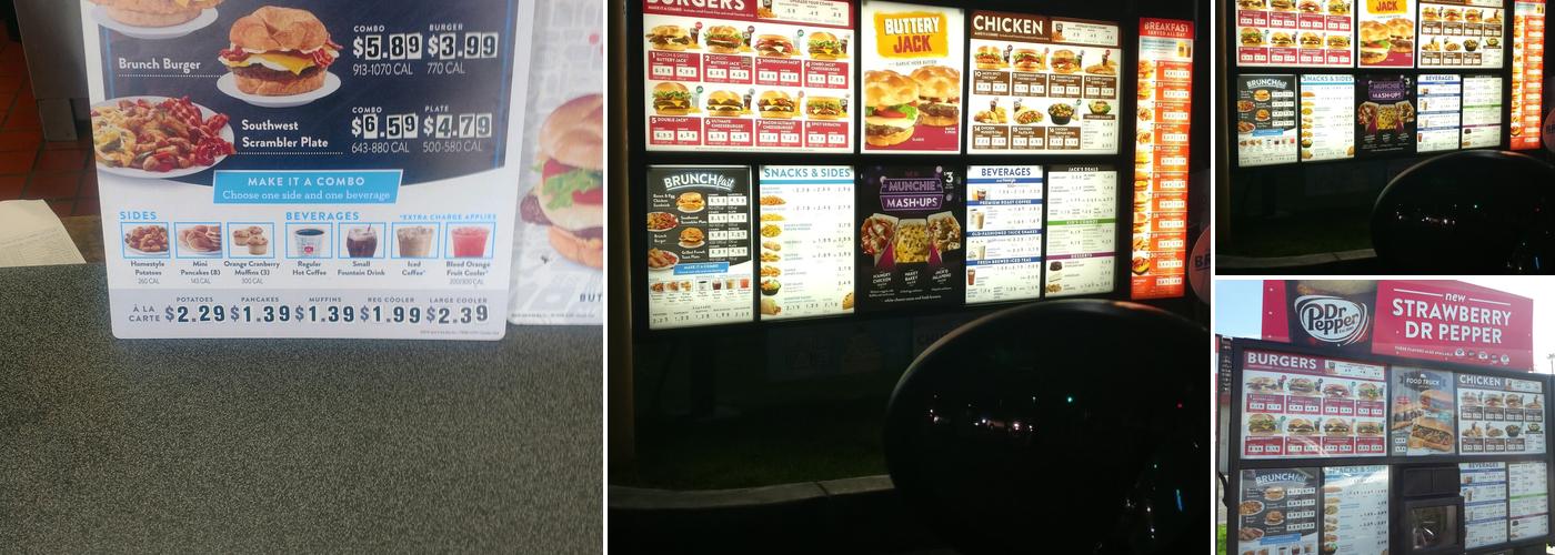 Jack In The Box Menu