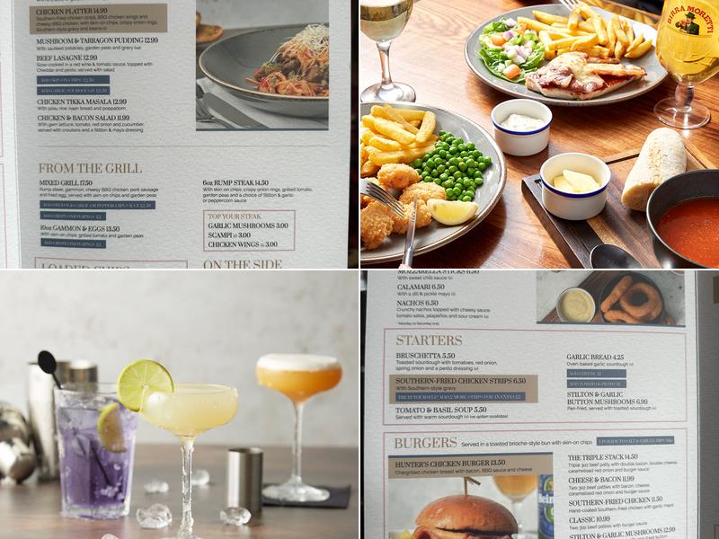 Black Horse Inn Menu