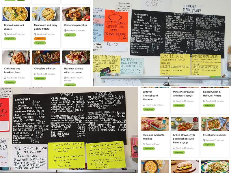 Cookies Crab Shop Menu