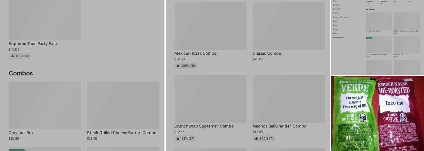 Taco Bell Menu