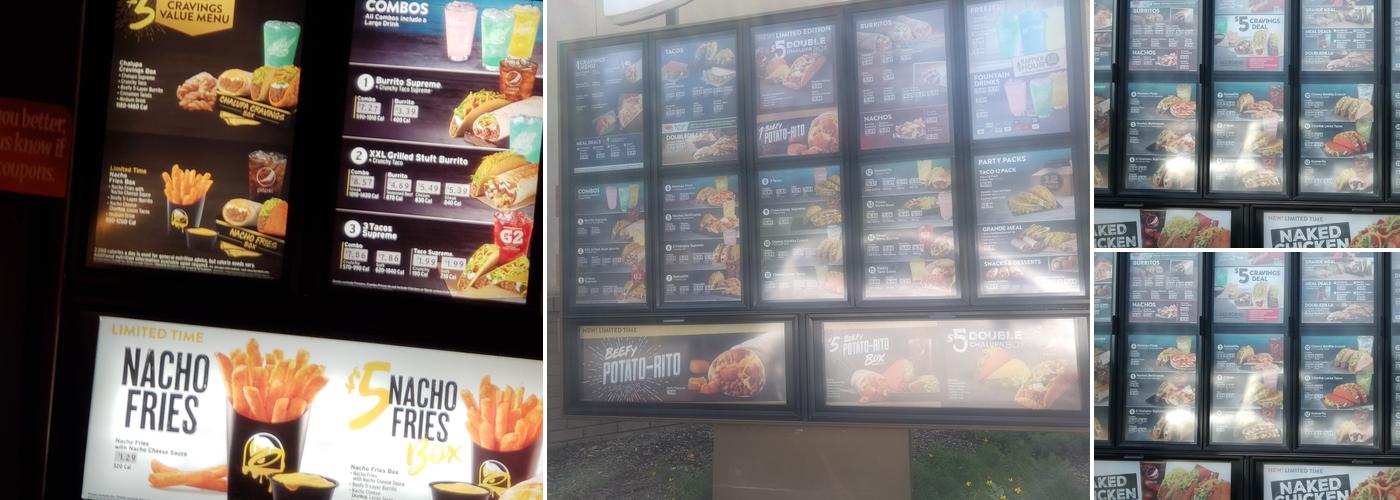 Taco Bell Menu