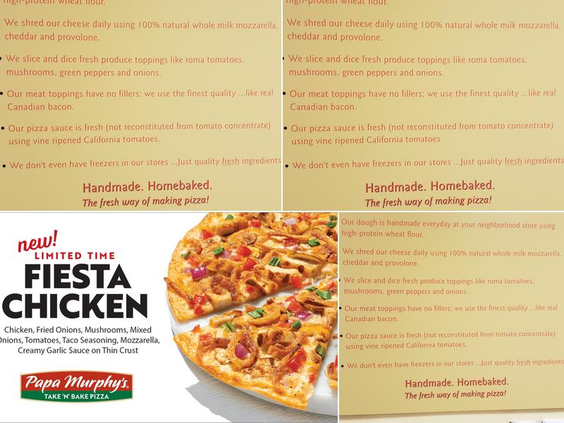 Papa Murphy's | Take 'N' Bake Pizza Menu