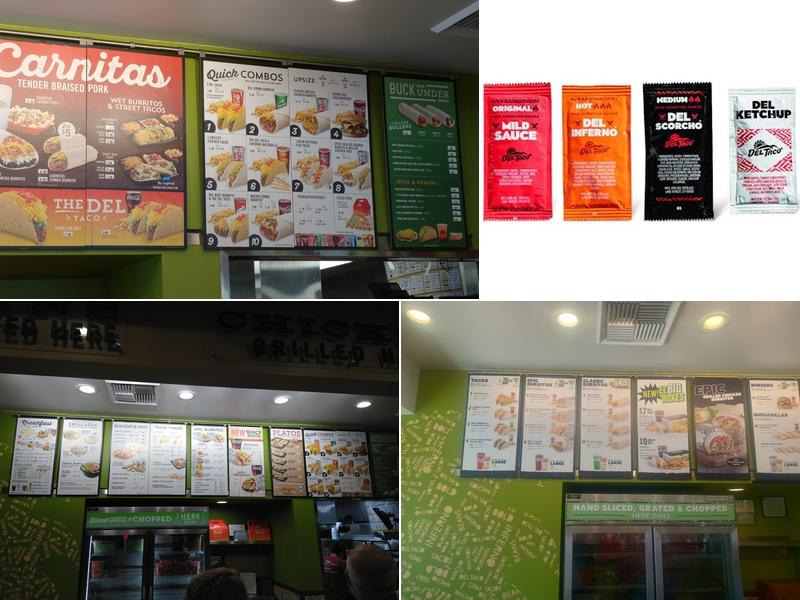 Del Taco Menu