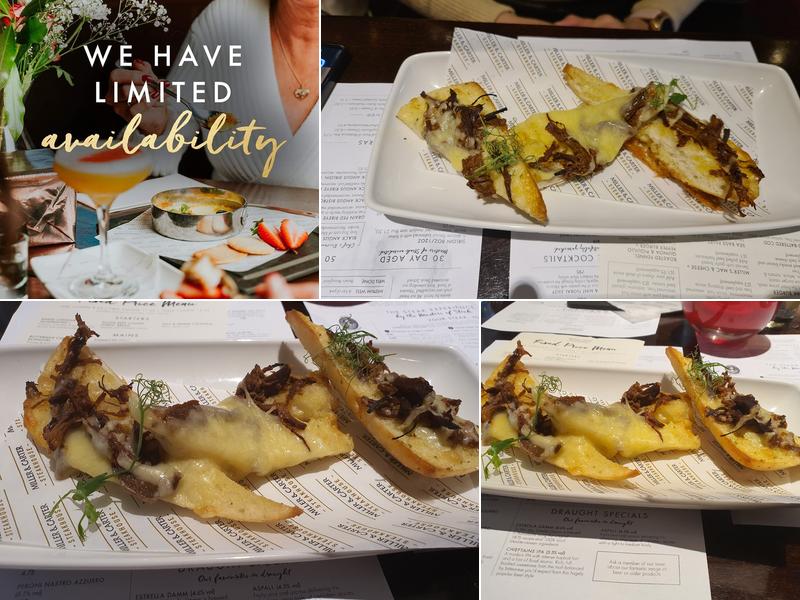 The Seven Mile Inn Menu