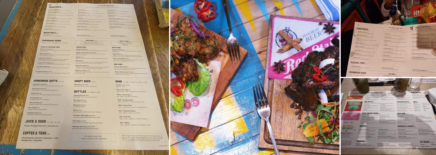 Turtle Bay Newcastle Menu