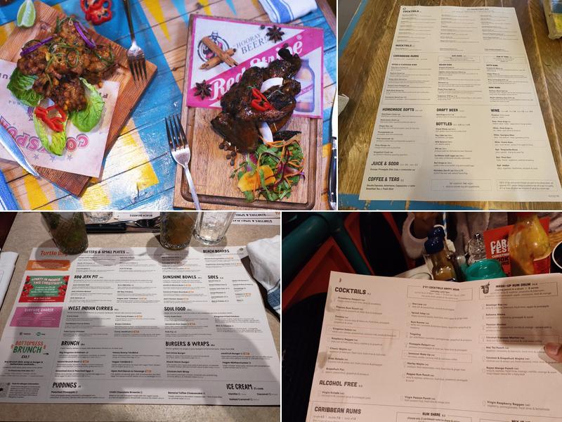 Turtle Bay Newcastle Menu